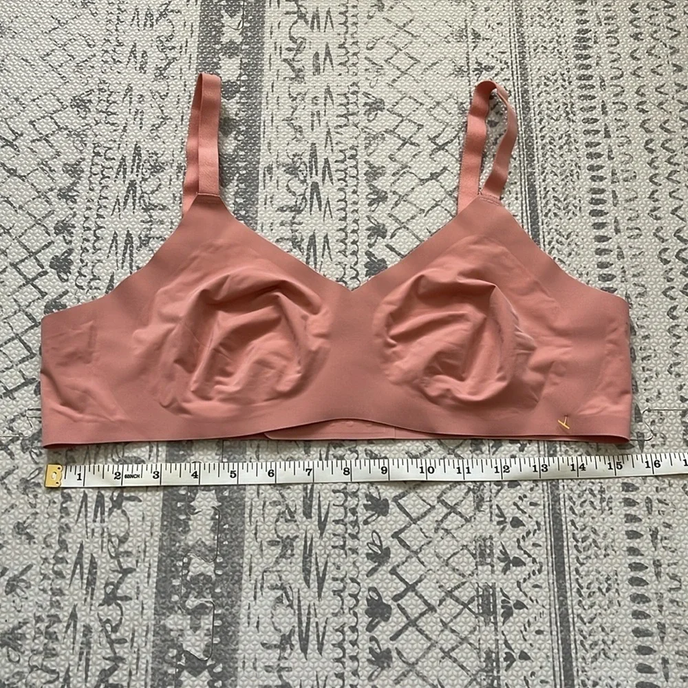 Knix Evolution Everyday Wireless Bra Unpadded Size 3 Pink GingerKnix‎
